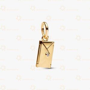 Pandora Engravable & Openable Envelope Dangle Charm